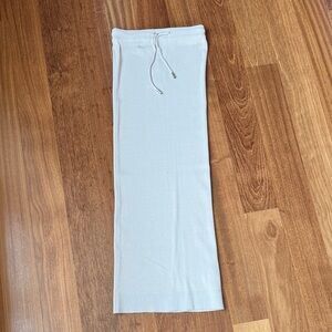 Topshop Cream Pencil Skirt